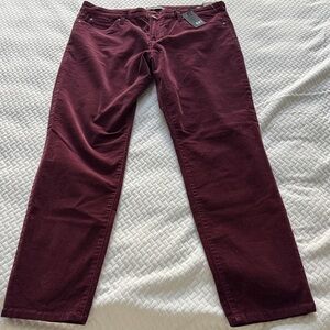 Kut from the Kloth Women's Skinny Jeans in Burgundy